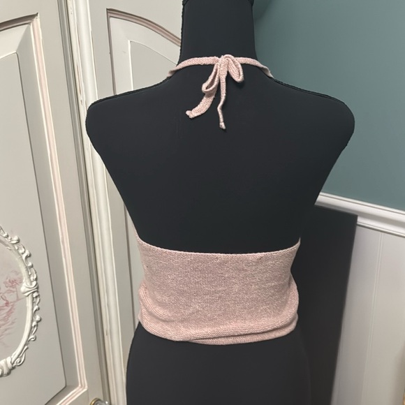 Brandy Melville halter sweater top - Picture 2 of 2